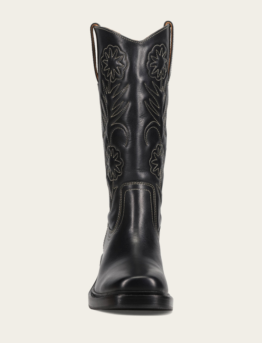 Women's Black Kate Deco Stitch Boot | Frye Signature