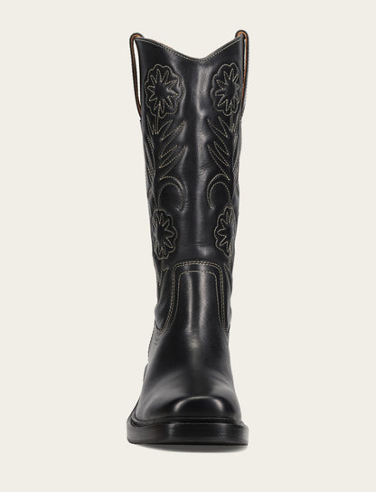 Women's Black Kate Deco Stitch Boot | Frye Signature