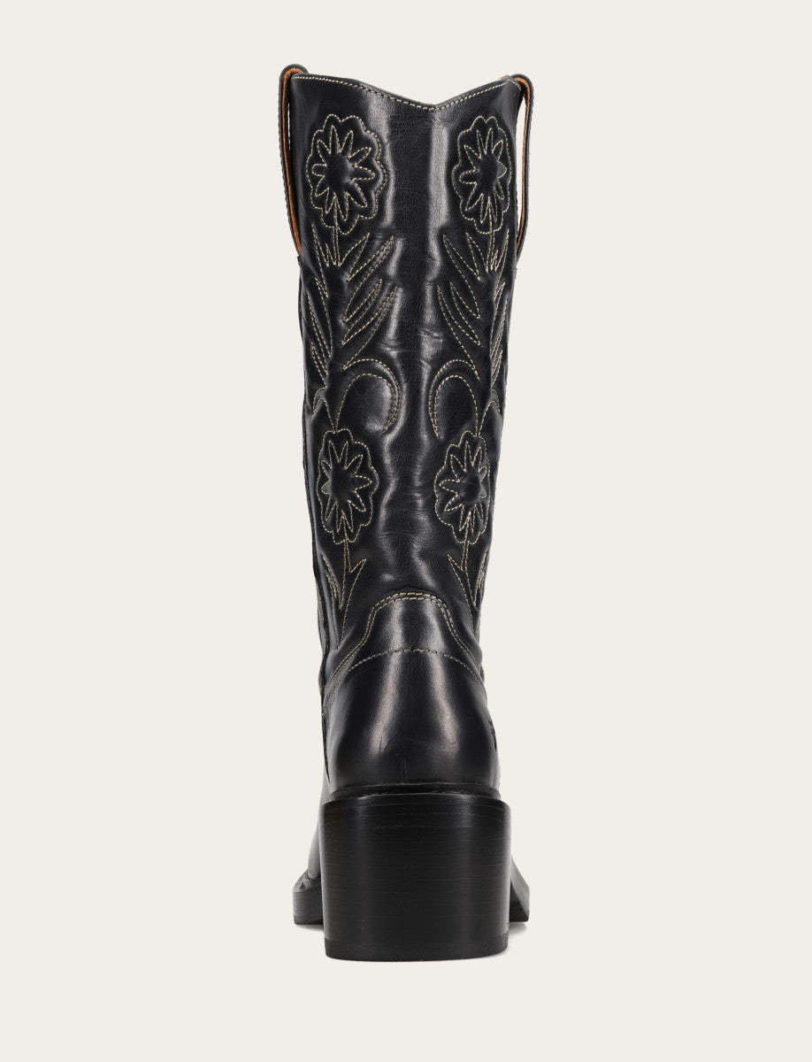 Women's Black Kate Deco Stitch Boot | Frye Signature