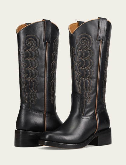 Women's Black Campus Deco Stitch Boot | Frye Customer Favorite