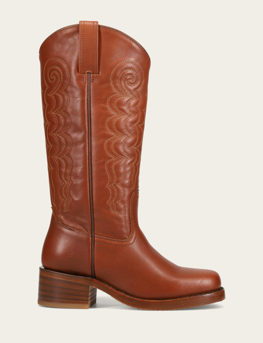 Women's Walnut Campus Deco Stitch Boot | Frye Classic