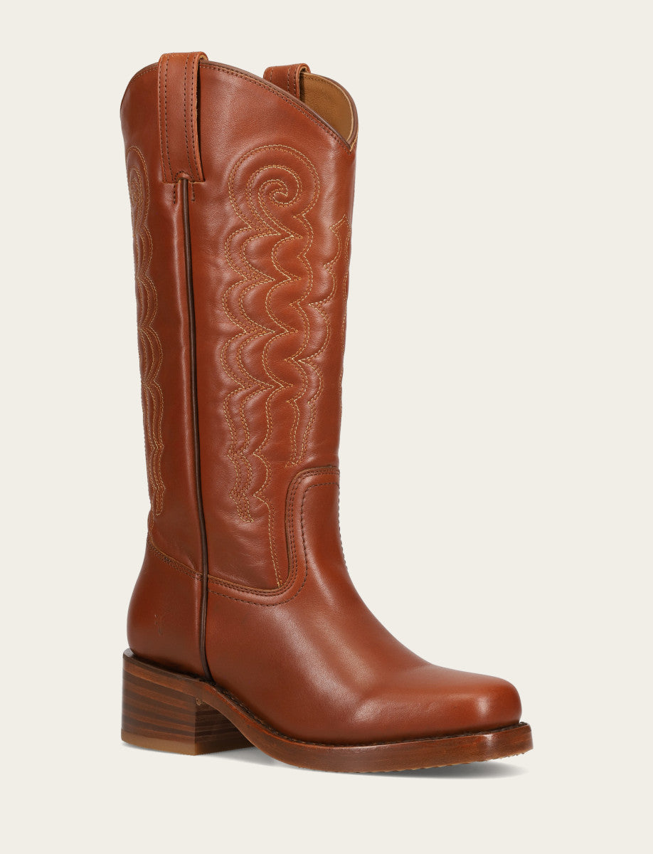 Women's Walnut Campus Deco Stitch Boot | Frye Classic