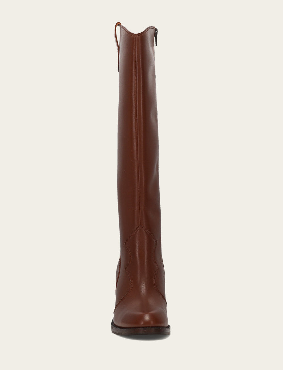Women's Walnut Corinne Tall Boot | Frye Premium