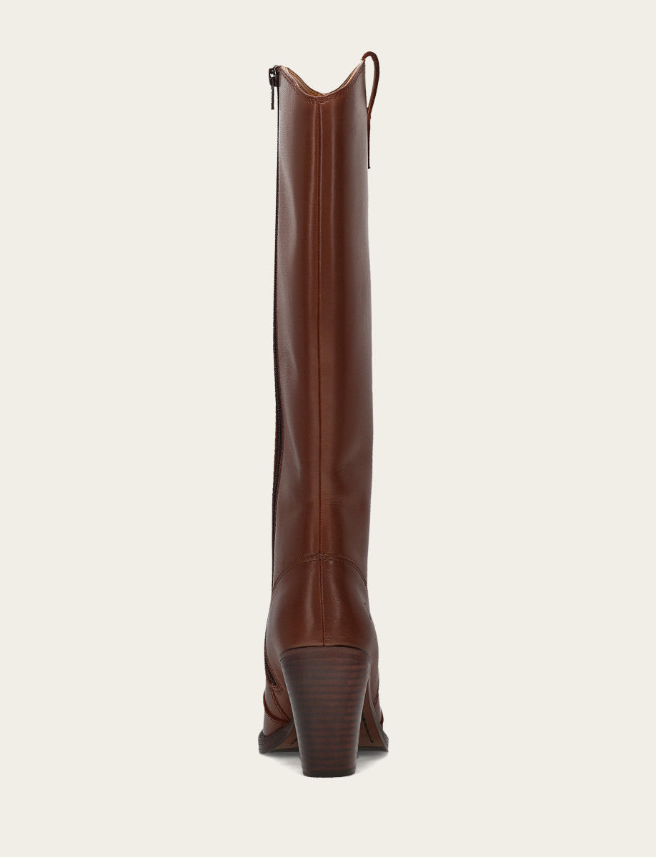 Women's Walnut Corinne Tall Boot | Frye Premium