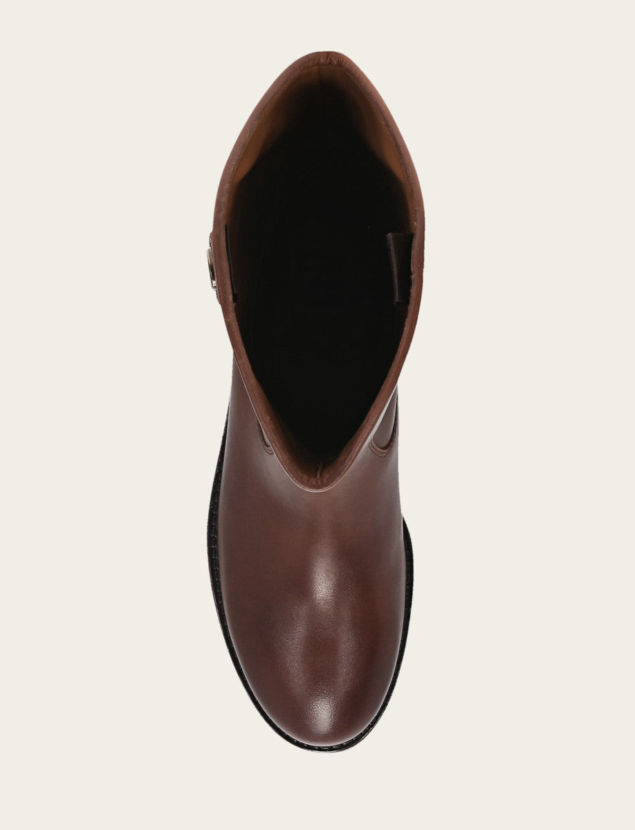 Women’s Cognac Wide Calf Melissa Button 2 Tall Boots | Frye | Frye Signature