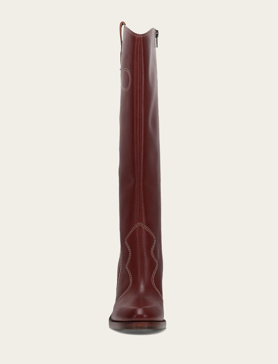 Women's Cranberry Corinne Tall Deco Stitch Boot | Frye Latest