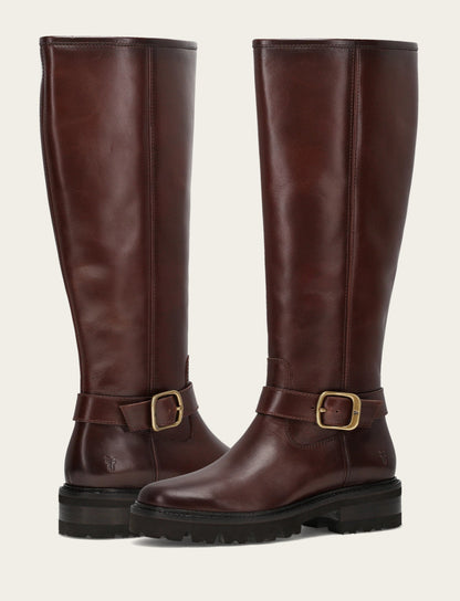 Women's Bourbon Olivia Buckle Tall Boot | Frye Latest