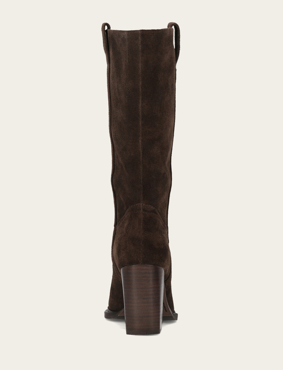 Women's Dark Brown Alex Slouchy Mid Boot | Frye Special Offer