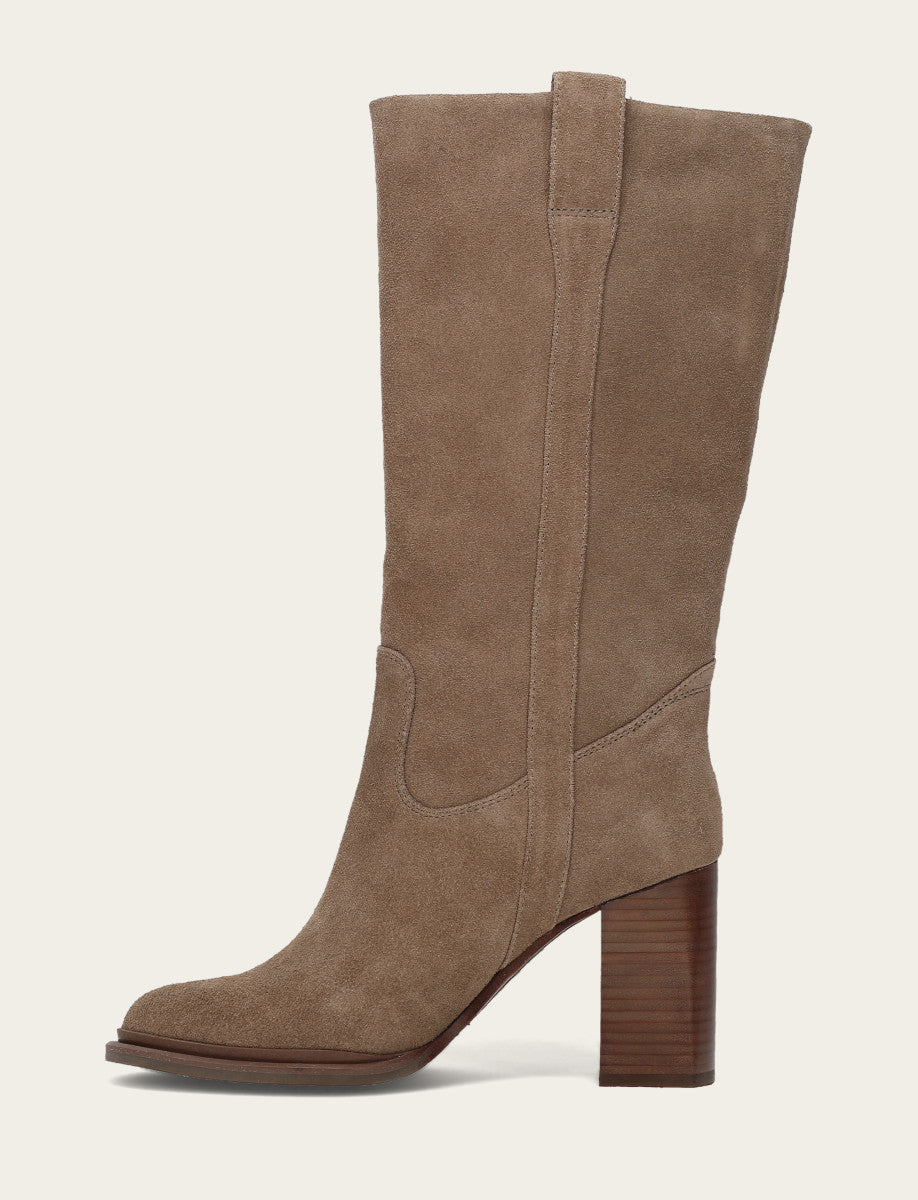 Women's Dark Taupe Alex Slouchy Mid Boot | Frye Trusted