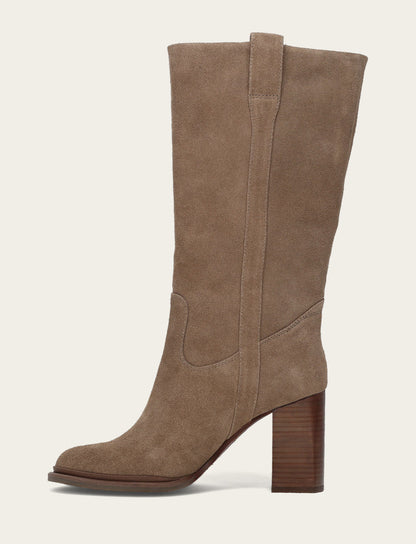 Women's Dark Taupe Alex Slouchy Mid Boot | Frye Trusted