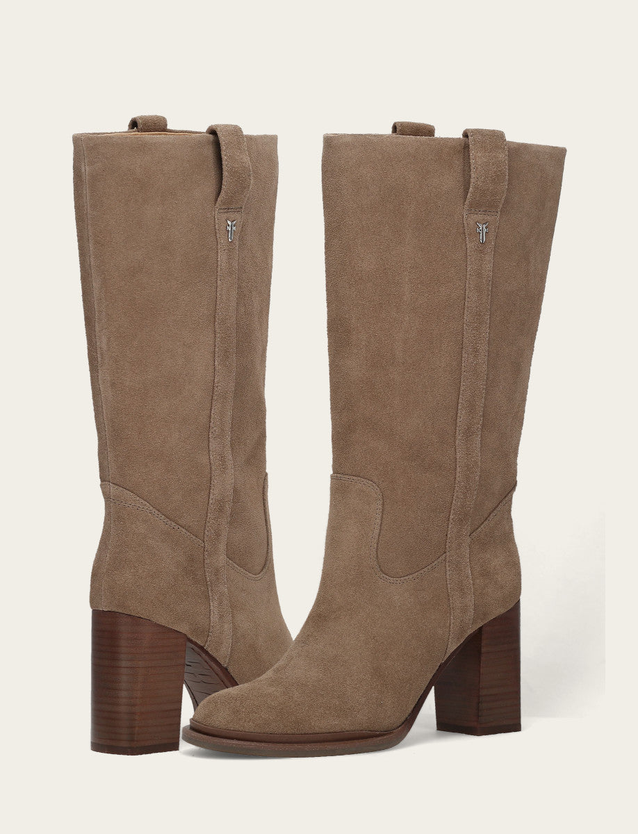 Women's Dark Taupe Alex Slouchy Mid Boot | Frye Trusted