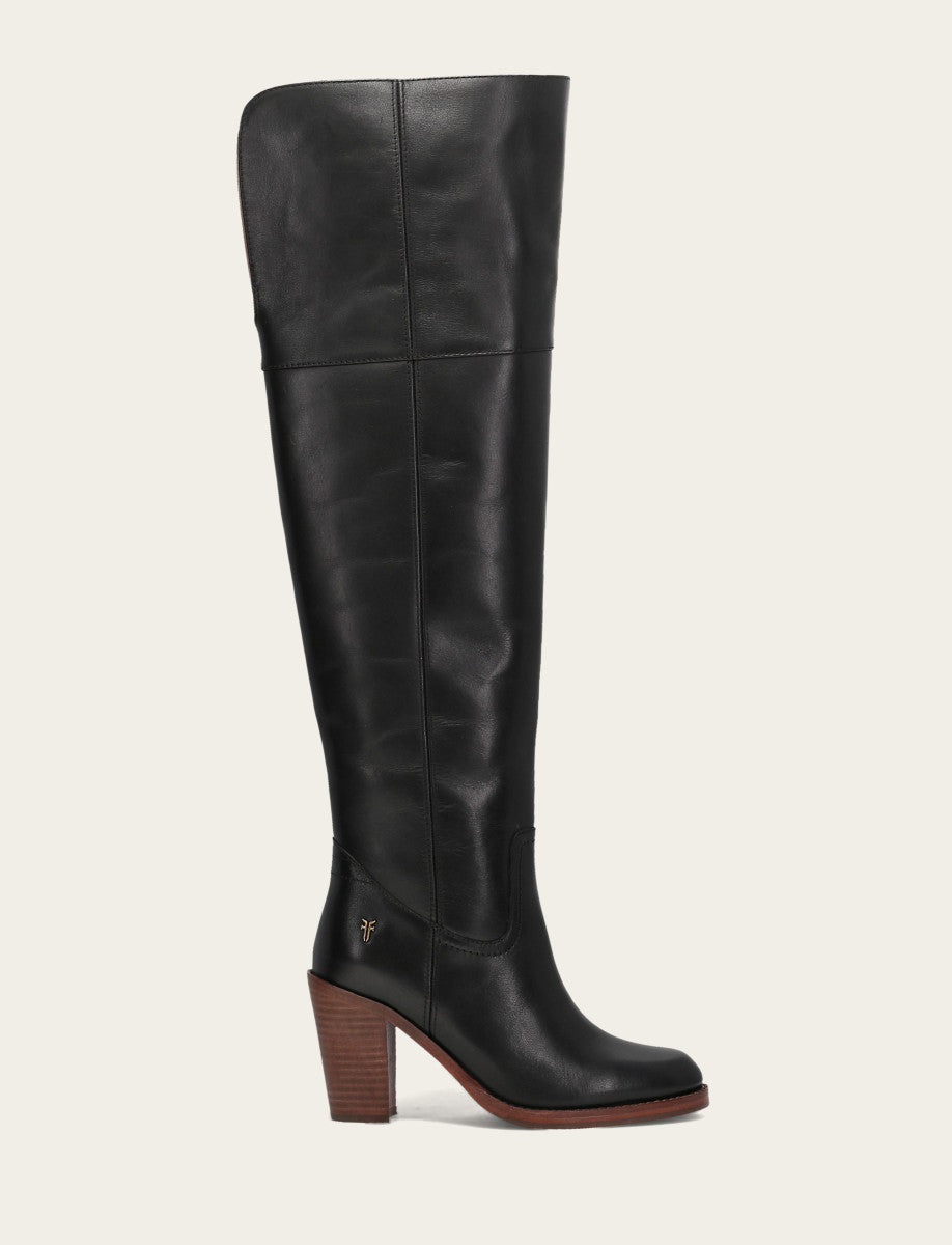 Women's Black Corinne Over The Knee Boot | Frye Great Value