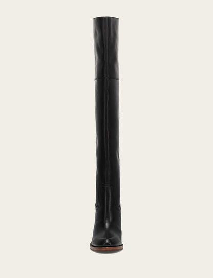 Women's Black Corinne Over The Knee Boot | Frye Great Value