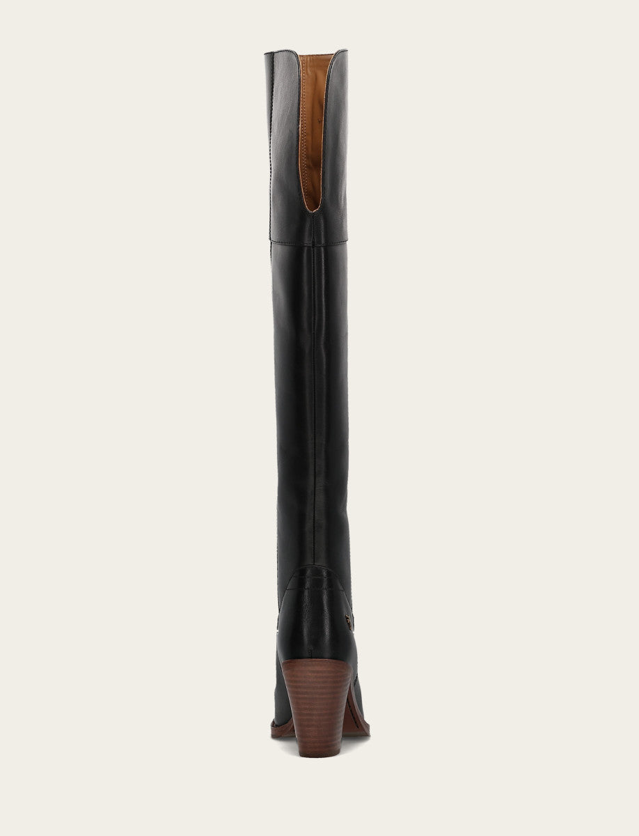 Women's Black Corinne Over The Knee Boot | Frye Great Value