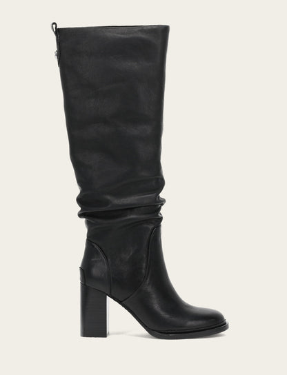 Black Alex Softy Tall Wide Calf Boot | Frye Quality