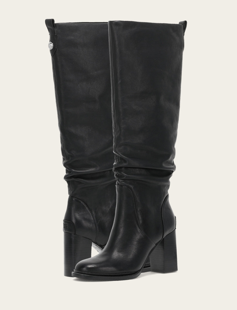 Black Alex Softy Tall Wide Calf Boot | Frye Quality