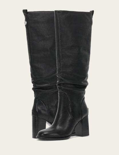 Black Alex Softy Tall Wide Calf Boot | Frye Quality