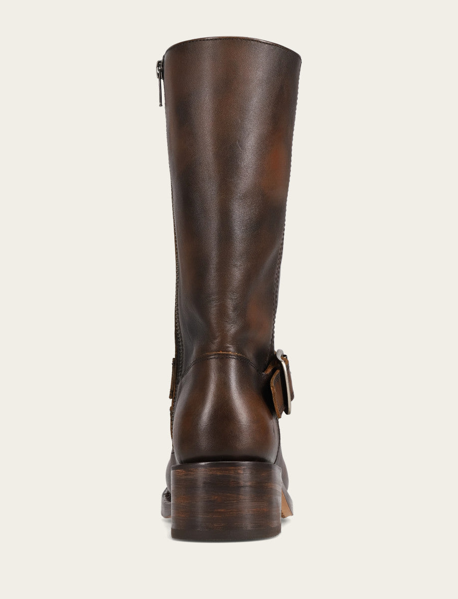 Women's Dark Brown Campus Buckle Boot | Frye Value