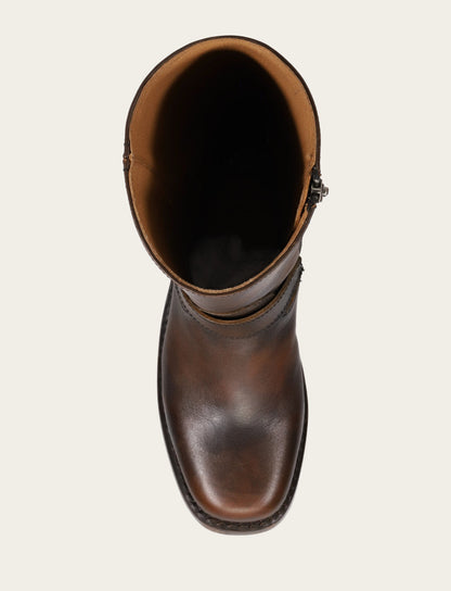 Women's Dark Brown Campus Buckle Boot | Frye Value