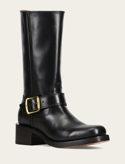 Women's Black Campus Buckle Boot | Frye Latest