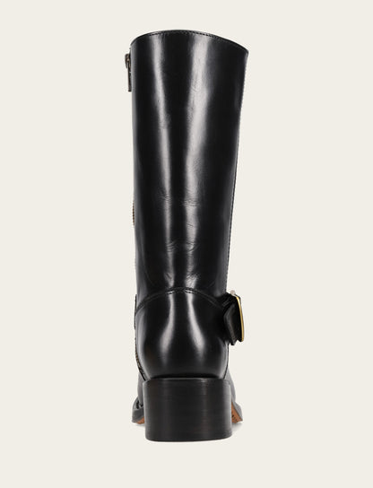 Women's Black Campus Buckle Boot | Frye Latest