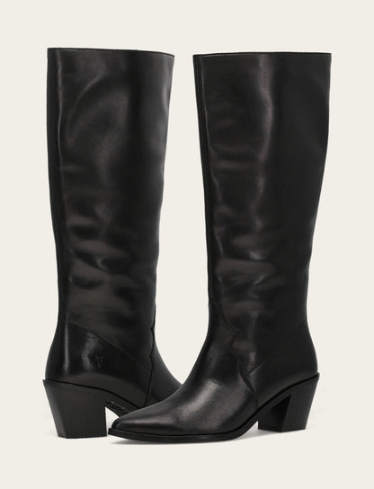 Women's Black Sara Slouchy Boot | Frye Recommended