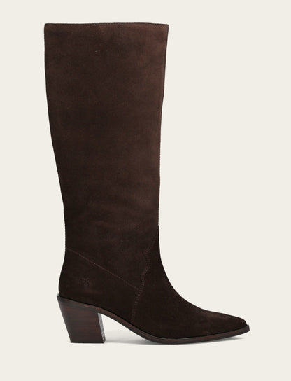 Women's Dark Brown Sara Slouchy Boot | Frye Customer Favorite