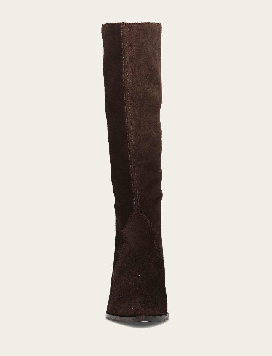 Women's Dark Brown Sara Slouchy Boot | Frye Customer Favorite