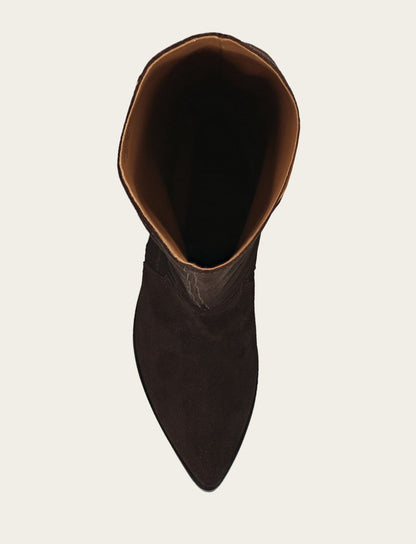 Women's Dark Brown Sara Slouchy Boot | Frye Customer Favorite