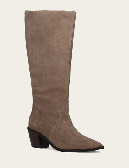 Women's Dark Taupe Sara Slouchy Boot | Frye Trusted
