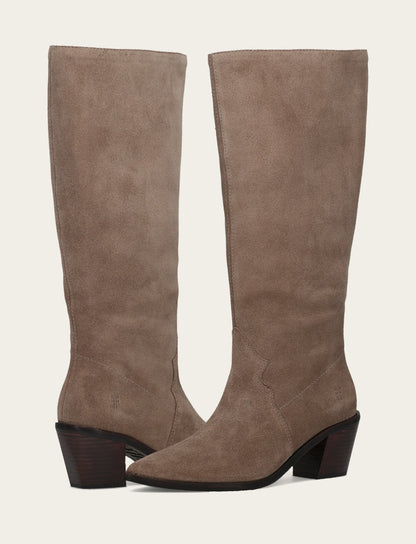 Women's Dark Taupe Sara Slouchy Boot | Frye Trusted