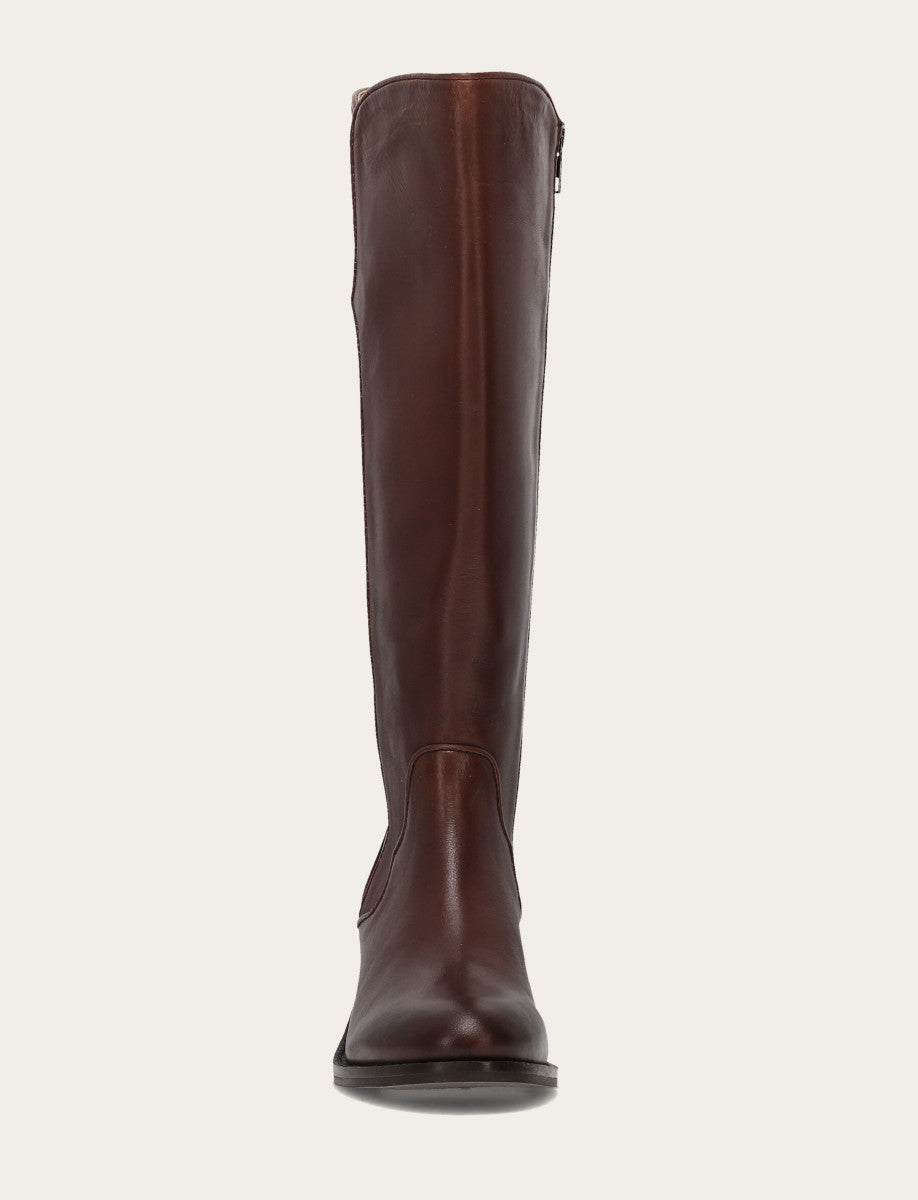 Women's Saddle Carson 2 Piping Tall Wide Calf Boot | Frye Featured