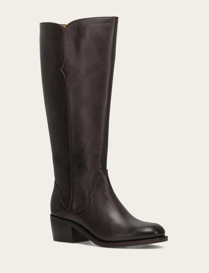 Women's Dark Brown Carson 2 Piping Tall Boot | Frye Quality