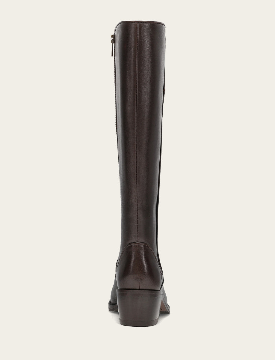 Women's Dark Brown Carson 2 Piping Tall Boot | Frye Quality