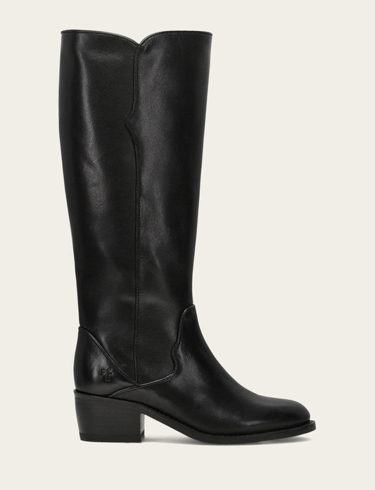Women's Black Carson 2 Piping Tall Boot | Frye Signature