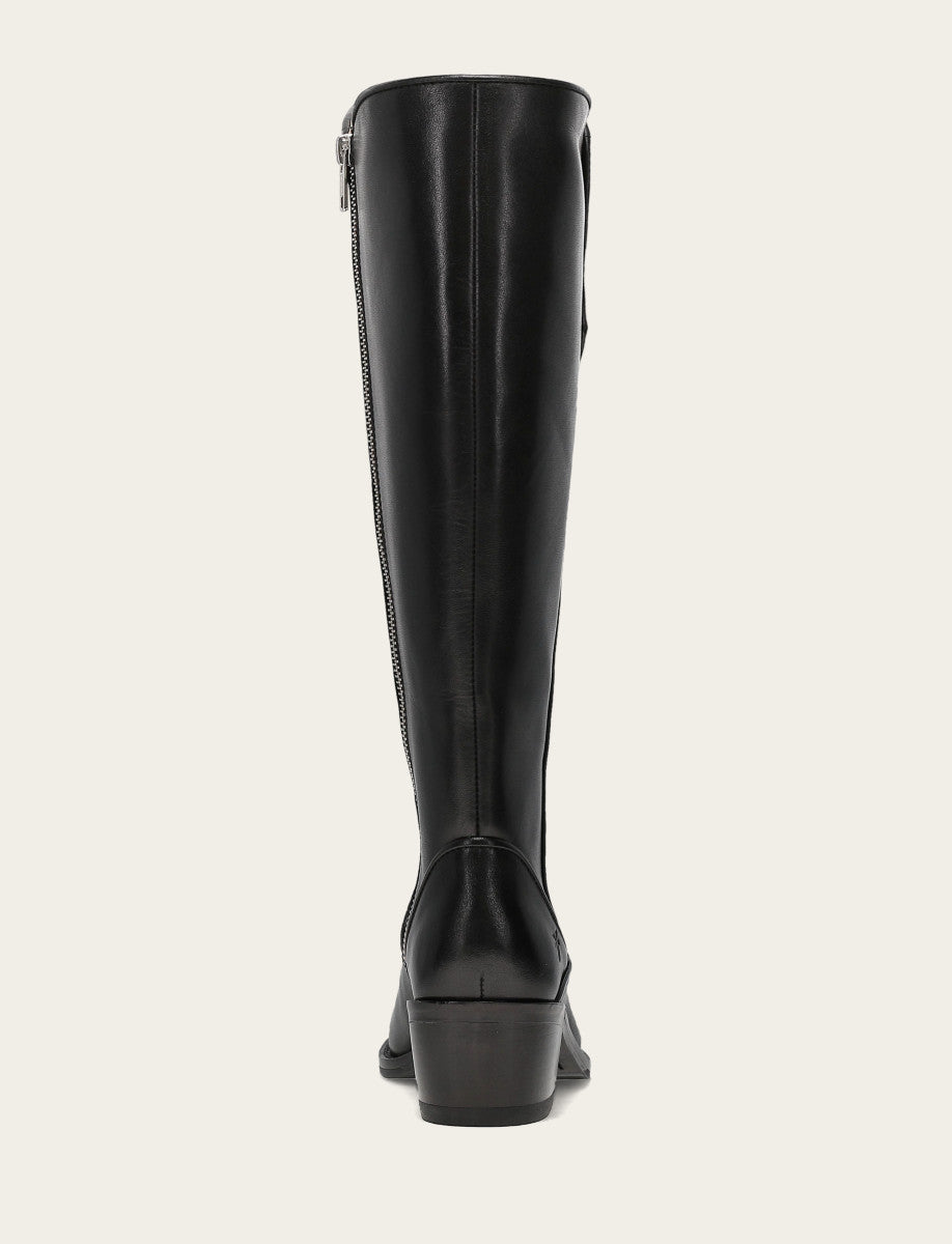 Women's Black Carson 2 Piping Tall Boot | Frye Signature