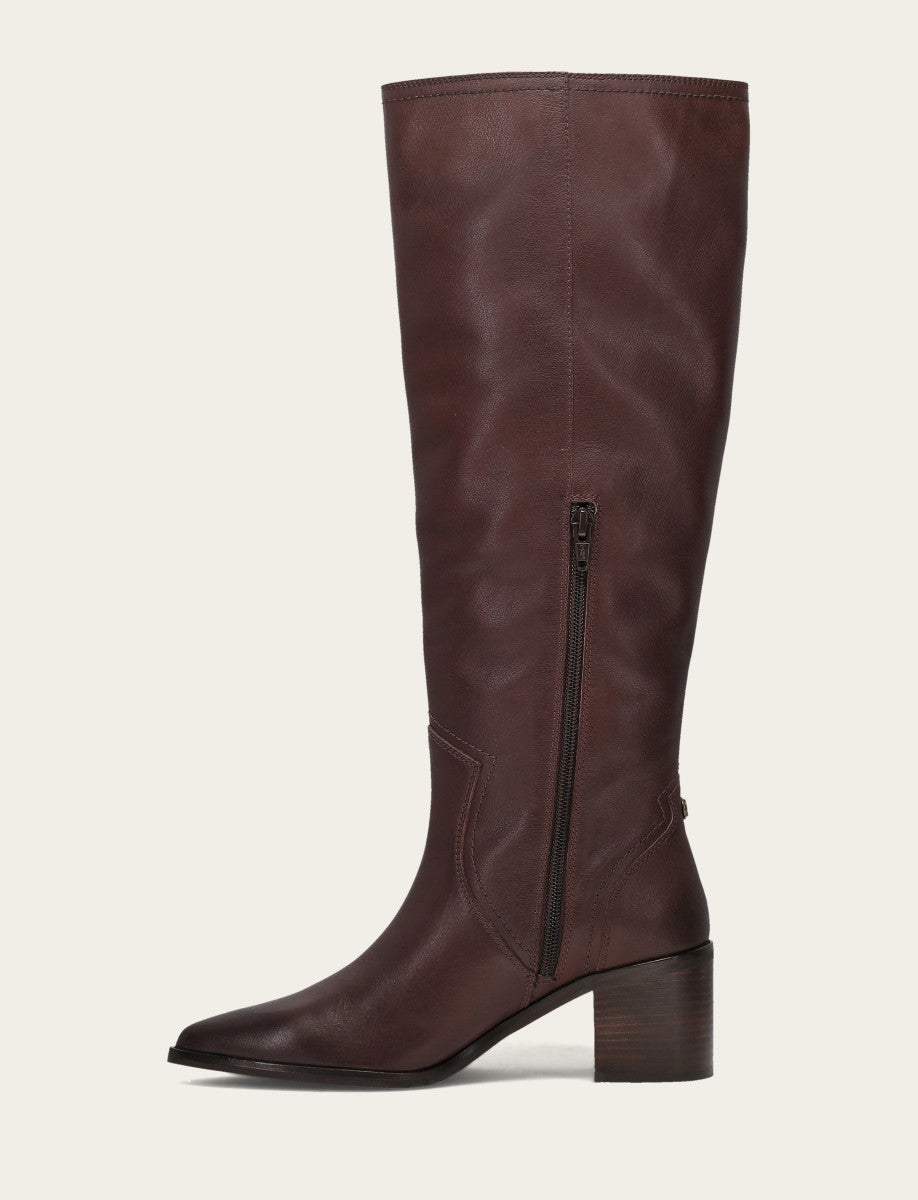 Women's Cocoa Sadie Softy Tall Boot | Frye Exclusive