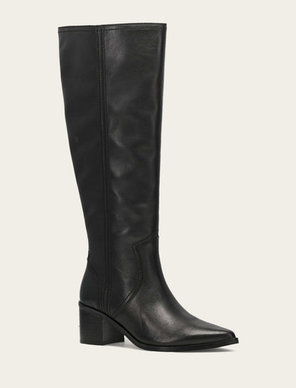 Women's Black Sadie Softy Tall Wide Calf Boot | Frye Value