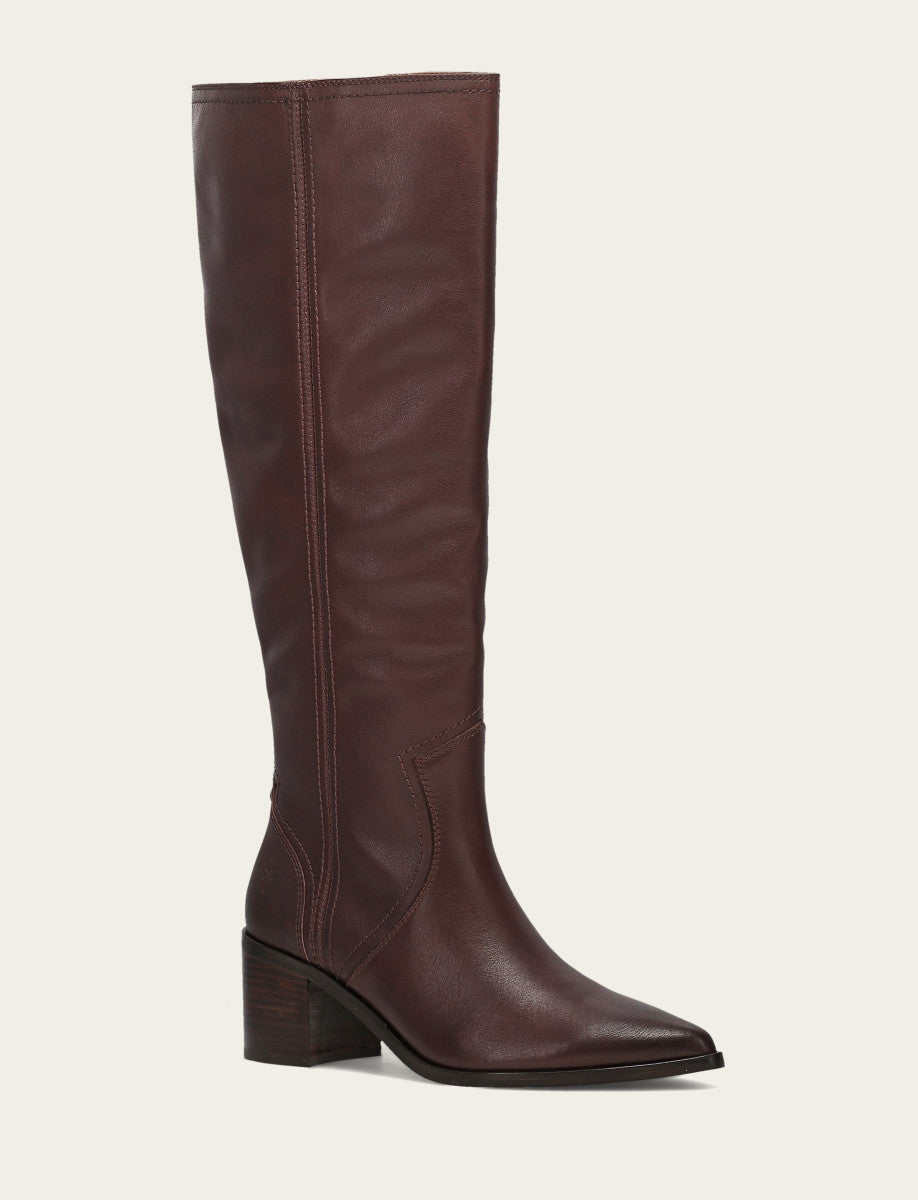 Women's Cocoa Sadie Softy Tall Wide Calf Boot | Frye Discount