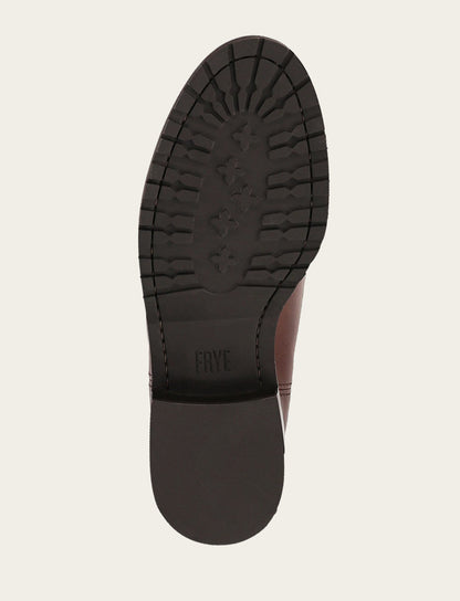 Women's Brown Melissa Lug Button Tall Boot | Frye Top Pick
