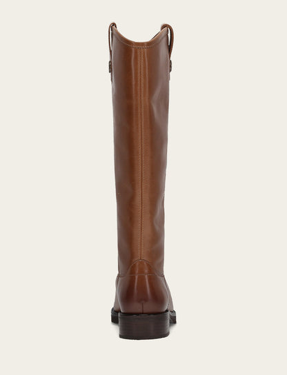 Women's Tan Melissa Lug Button Tall Wide Calf Boot | Frye Popular