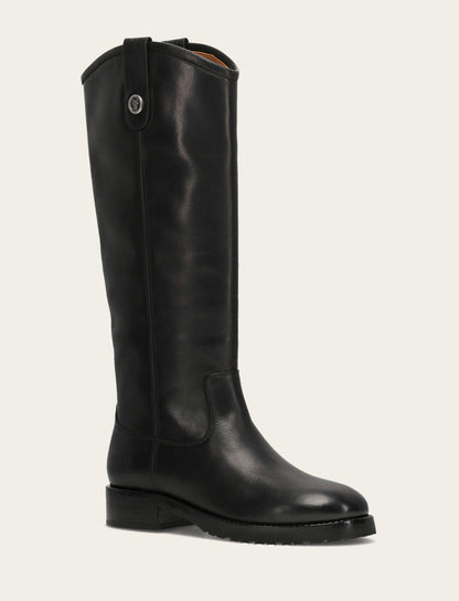 Women's Black Melissa Lug Button Tall Boot | Frye Sale