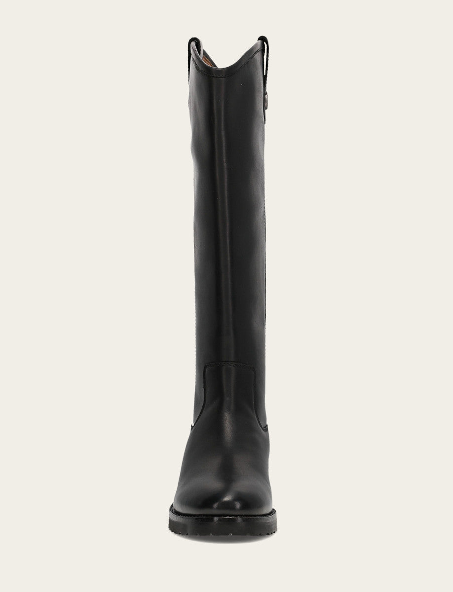 Women's Black Melissa Lug Button Tall Boot | Frye Sale