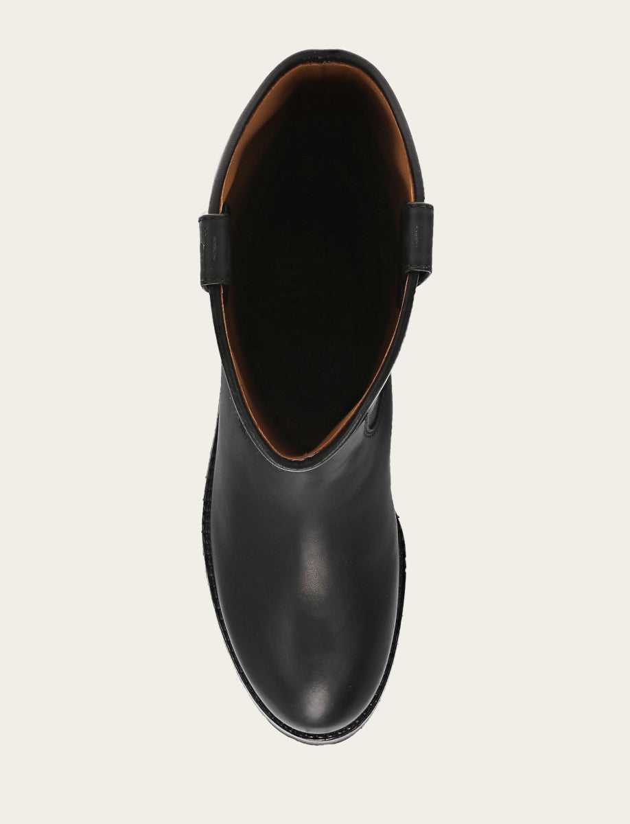 Women's Black Melissa Lug Button Tall Boot | Frye Sale