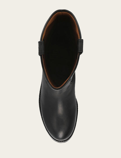 Women's Black Melissa Lug Button Tall Boot | Frye Sale