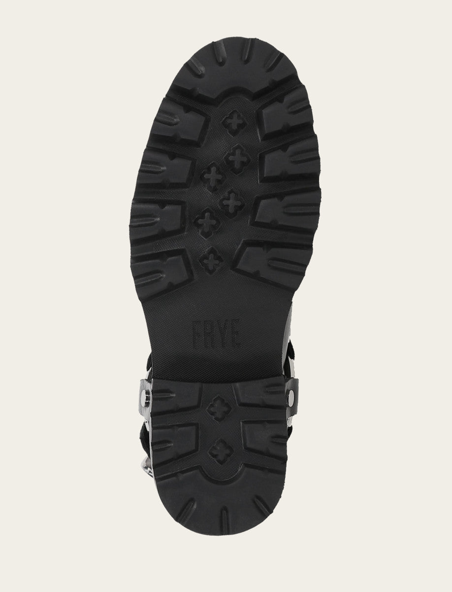 Women's Black Olivia Moto Mid Boot | Frye Deals