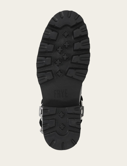 Women's Black Olivia Moto Mid Boot | Frye Deals