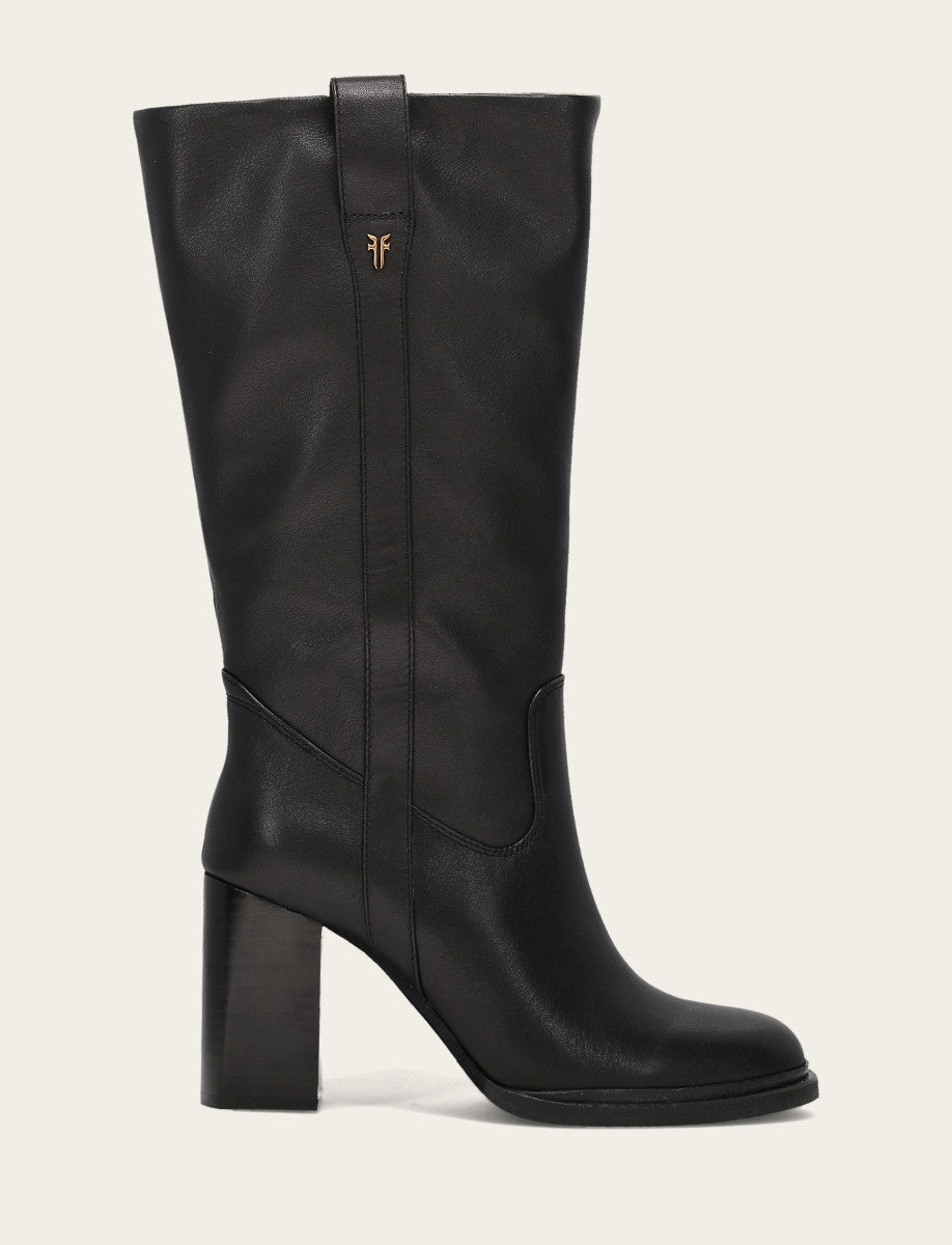 Women's Black Alex Slouchy Mid Boot | Frye Exclusive