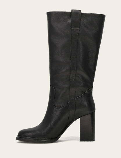 Women's Black Alex Slouchy Mid Boot | Frye Exclusive