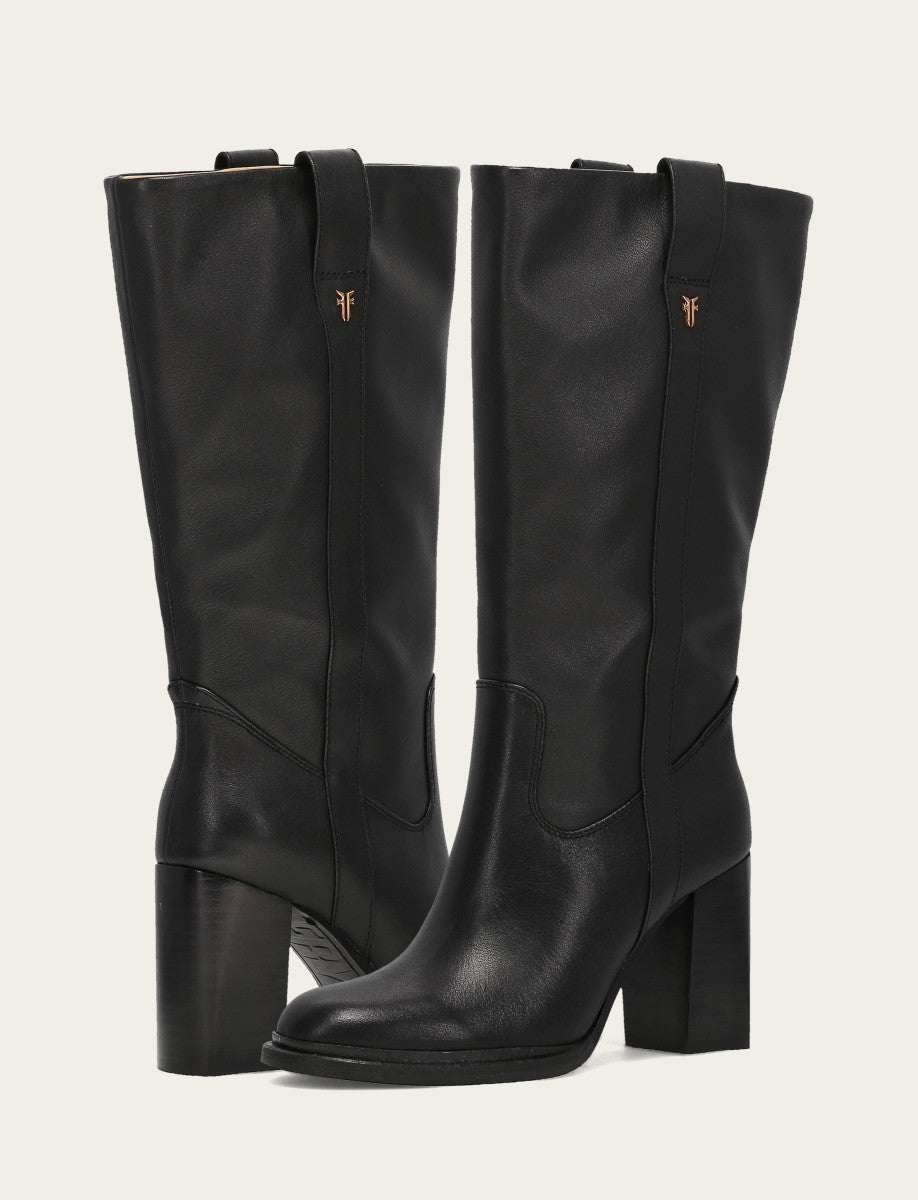 Women's Black Alex Slouchy Mid Boot | Frye Exclusive